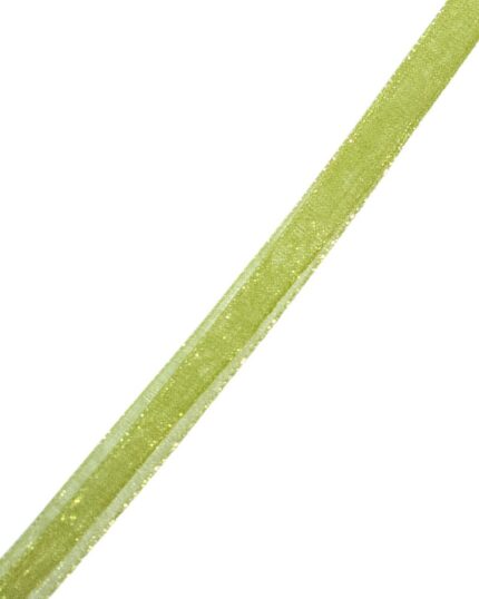 Panglica organza 0,7cm - 095-verde-olive