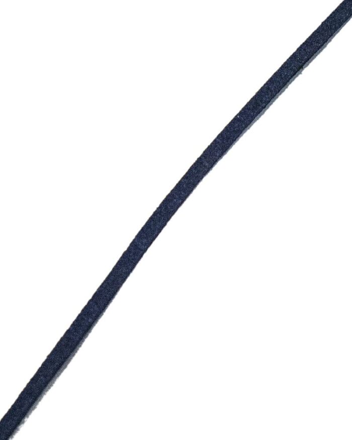 snur imitatie de piele; coarda imitatie de piele snur imitatie de piele 3mm - SP8-antracit - imagine 1