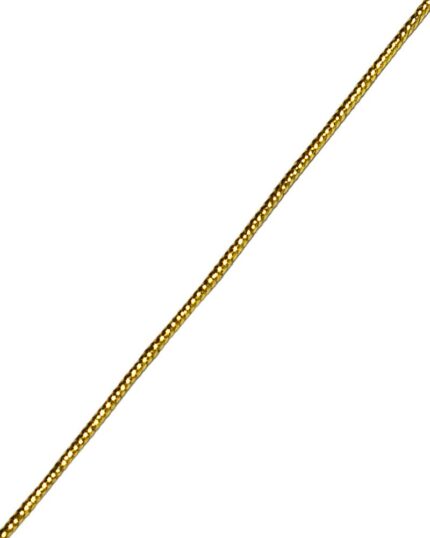 Snur din lurex 1,5mm - S150-auriu