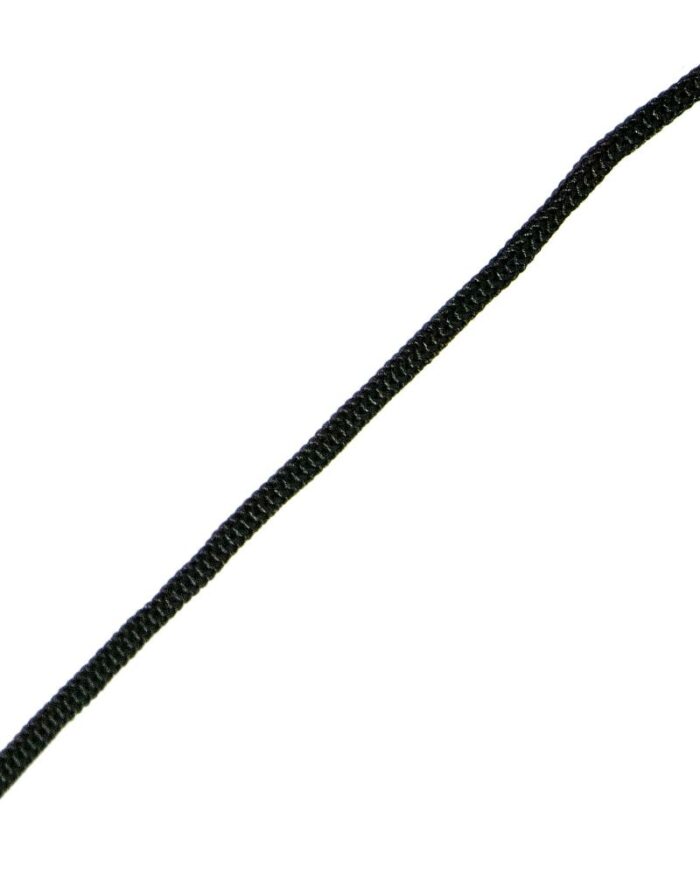 Snur din poliester 3mm - S27-negru - imagine 1