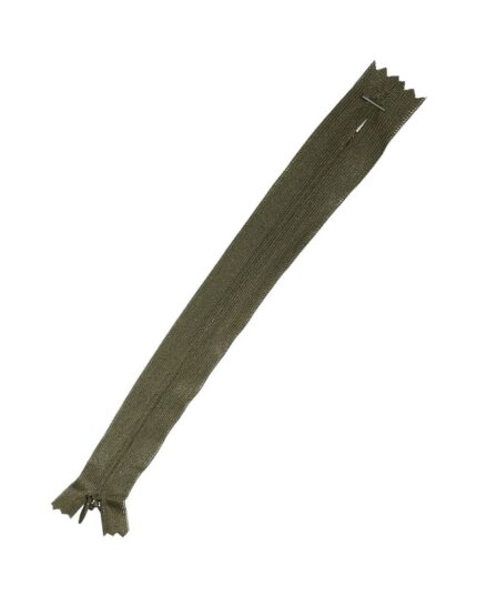 Fermoar ascuns 20 cm - 24-maslina inchisa