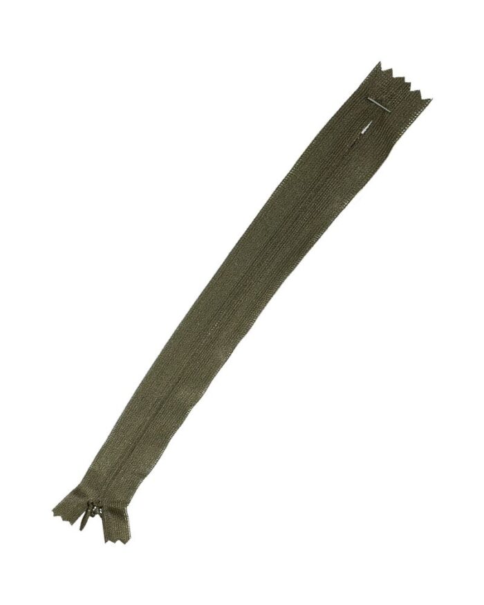Fermoar ascuns 20 cm - 24-maslina inchisa - imagine 1