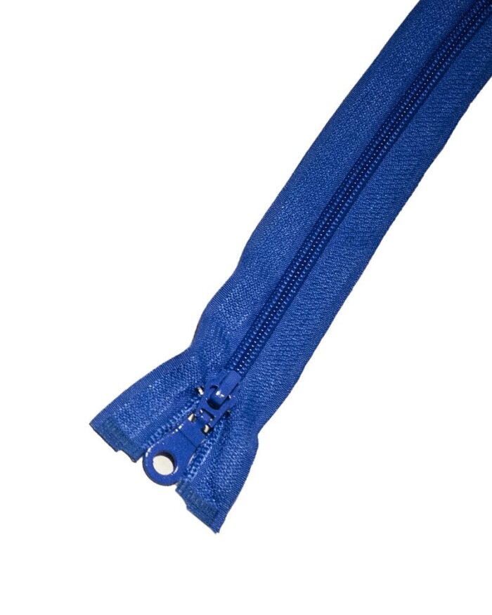 Fermoar de plastic detasabil TIP5 85cm (SPIRA) - Albastru - imagine 1