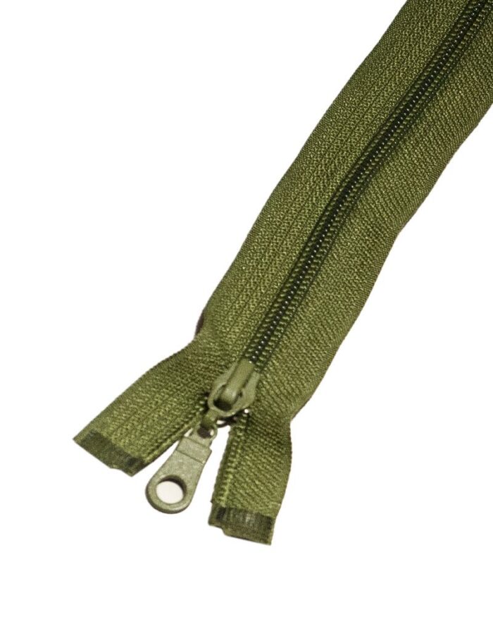 Fermoar de plastic detasabil TIP5 85cm (SPIRA) - Olive - imagine 1