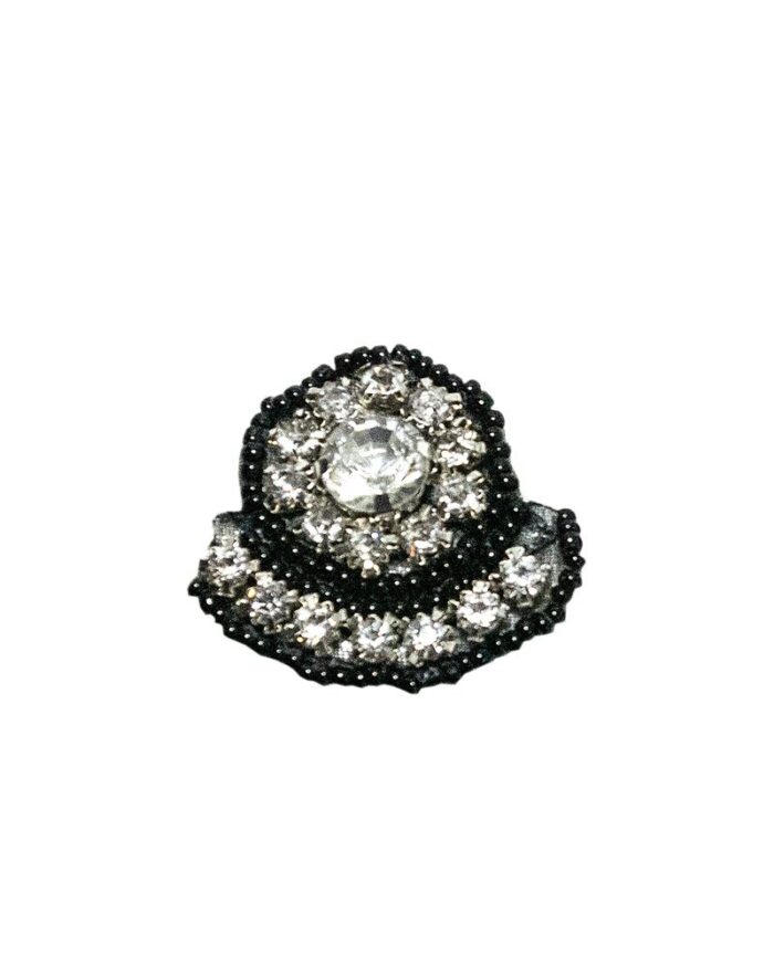 banda decorativa cu stras 35mm - ST124 - imagine 1