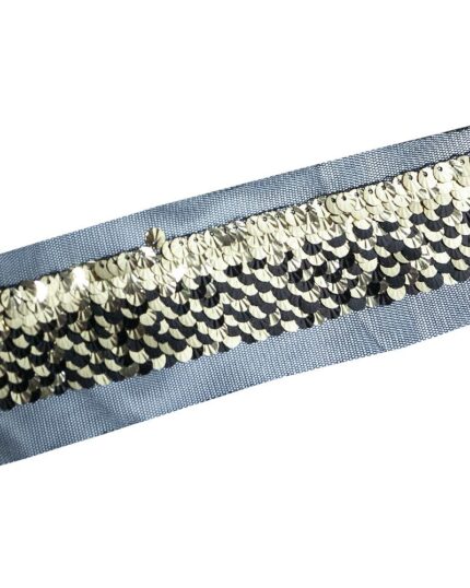 Dantela brodata pasmanterie. Banda dantela. Dantela cu paiete