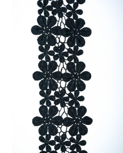 Dantela pasmanterie. Banda dantela; dantela din bumbac DB701 95mm