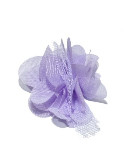 Dantela tulle cu organza 55mm - 114-lila