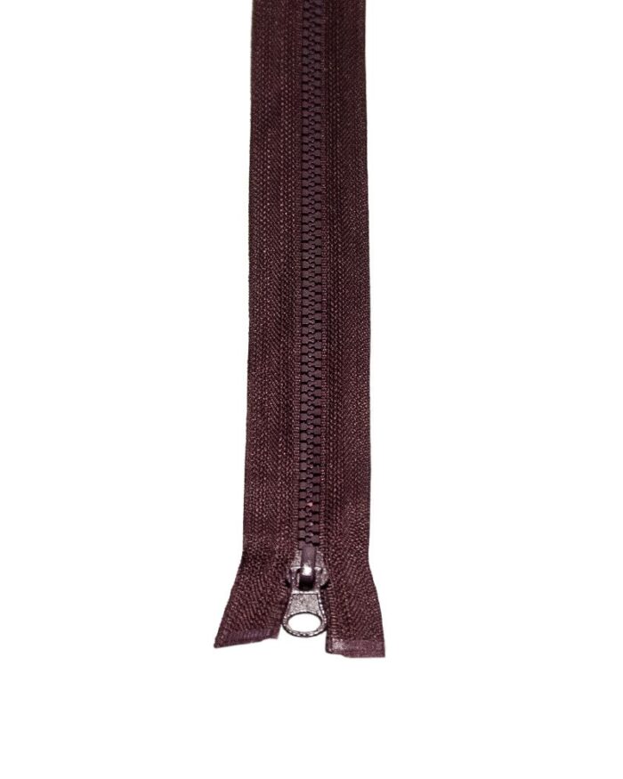 Fermoar de plastic detasabil TIP5 injectat 85 cm - visiniu - imagine 1