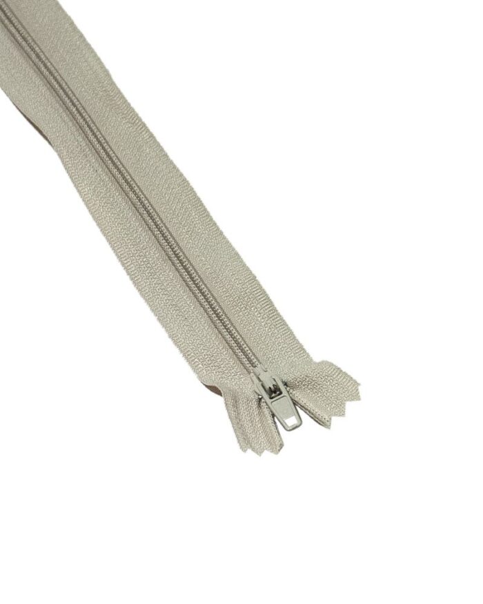 fermoar plastic fix TIP3 50cm colorat Fermoar de plastic fix TIP3 50 cm - CREM - imagine 1