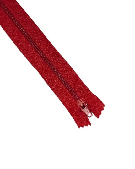 Fermoar de plastic fix TIP3 50 cm - ROSU