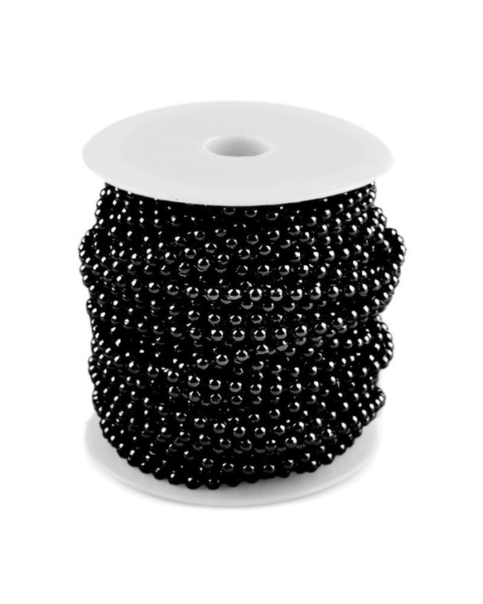 20-sirag-perle-4mm__Pi203 Sirag perle de plastic 4 mm - Pi203-negru - imagine 1