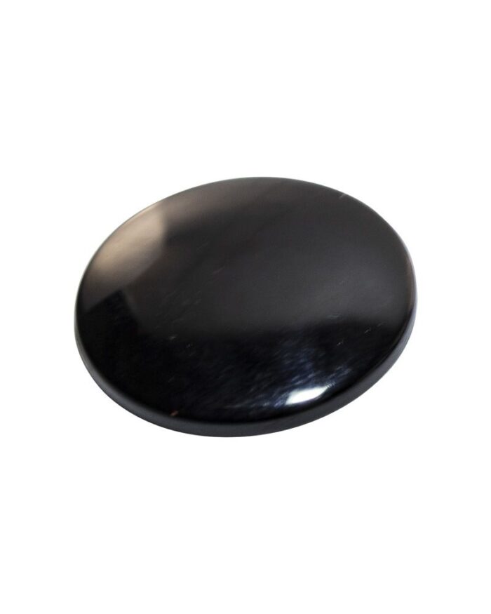 Nasture din plastic cu picor negru - NA93-BLK-Ø42 - imagine 1