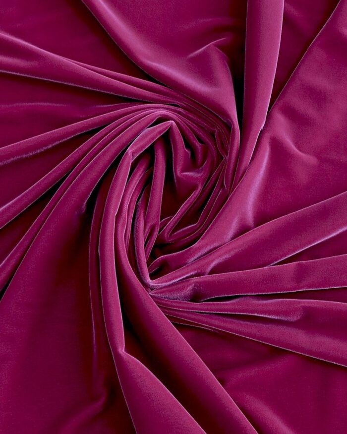 material catifea elastica 1,5m premium - 33-ciclam - imagine 1