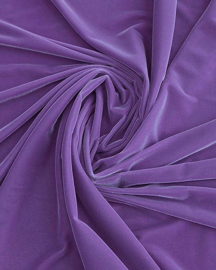 material catifea elastica 1,5m premium - 39-lila - imagine 1