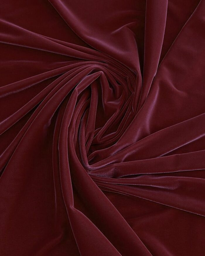 material catifea elastica 1,5m premium - 90-grena - imagine 1