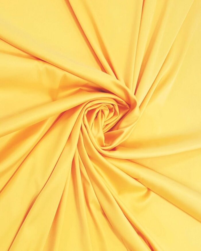 Material textil tafta elastica 1,5m - 107-galben - imagine 1