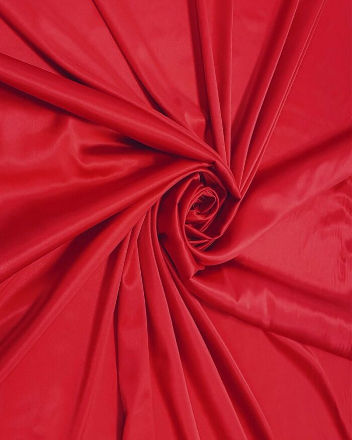 Material textil tafta elastica 1,5m - 57-rosu - imagine 1