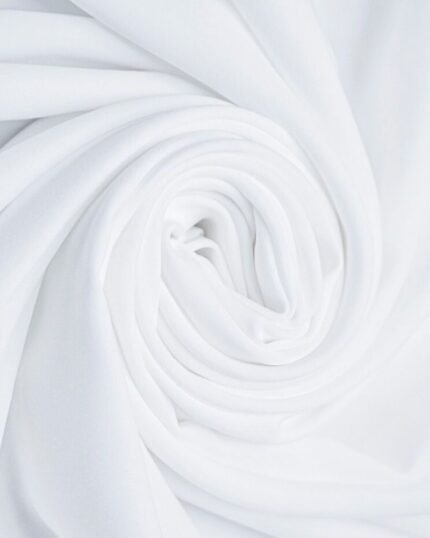 Material textil triplu voal 1,5m - 1-alb