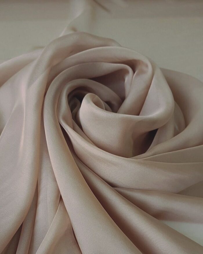 Material textil voal 1,5m - 132-bej - imagine 1