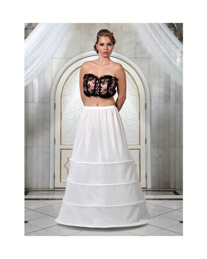 Crinoline dama - 4 cercuri - imagine 1