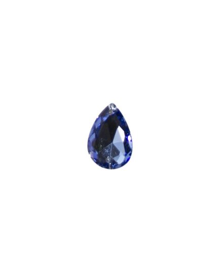 Pietre de sticla pentru cusut lacrima Blue - cristal - lacrima-BL-25mm