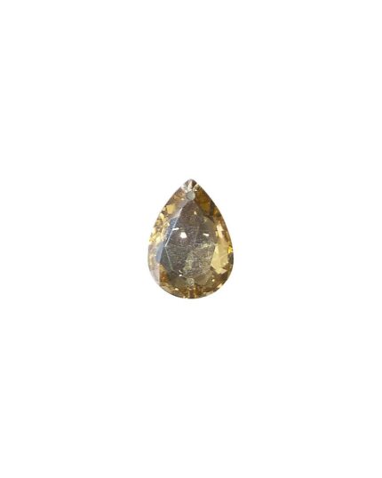 Pietre de sticla pentru cusut lacrima Sampanie - cristal - lacrima-Sampanie-25mm