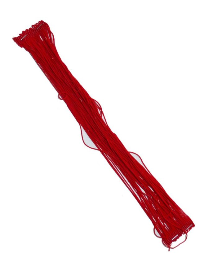 franjuri matase 30cm; franjuri; matase Franjuri din matase 30cm - FR304-rosu - imagine 1