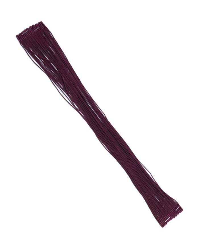 Franjuri din matase 30cm - FR305-caramiziu - imagine 1