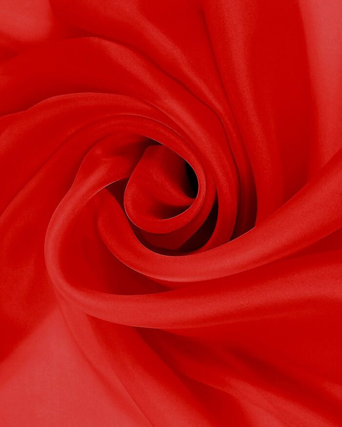 Material textil organza 1,5m - 57-rosu - imagine 1