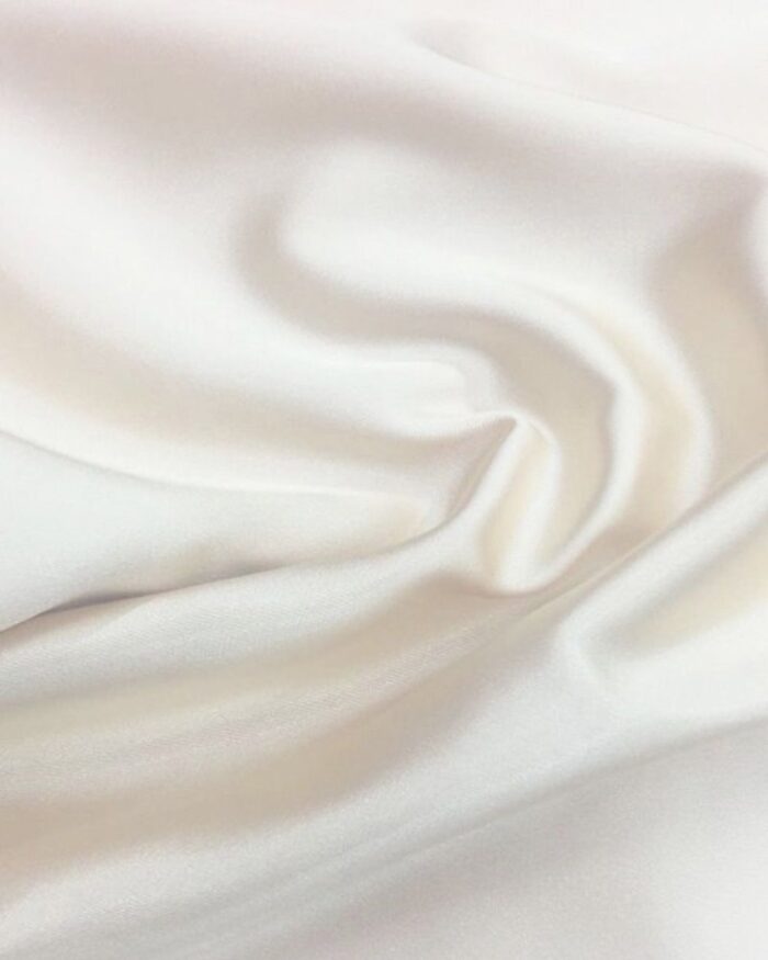 Material textil satin 1,5m - 3-ivoire - imagine 1