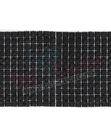 Banda decorativa plastic 12 randuri 10cm; banda decorativa la metru; plasa decorativa din plastic; banda decorativa pietre