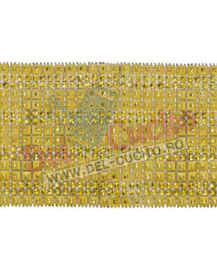 Banda decorativa plastic 16 randuri 110mm; banda decorativa la metru; plasa decorativa din plastic; banda decorativa pietre