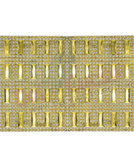 Banda decorativa plastic 4 randuri 92mm; banda decorativa la metru; plasa decorativa din plastic; banda decorativa pietre