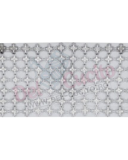 Banda decorativa plastic 7 randuri 105mm; banda decorativa la metru; plasa decorativa din plastic; banda decorativa pietre