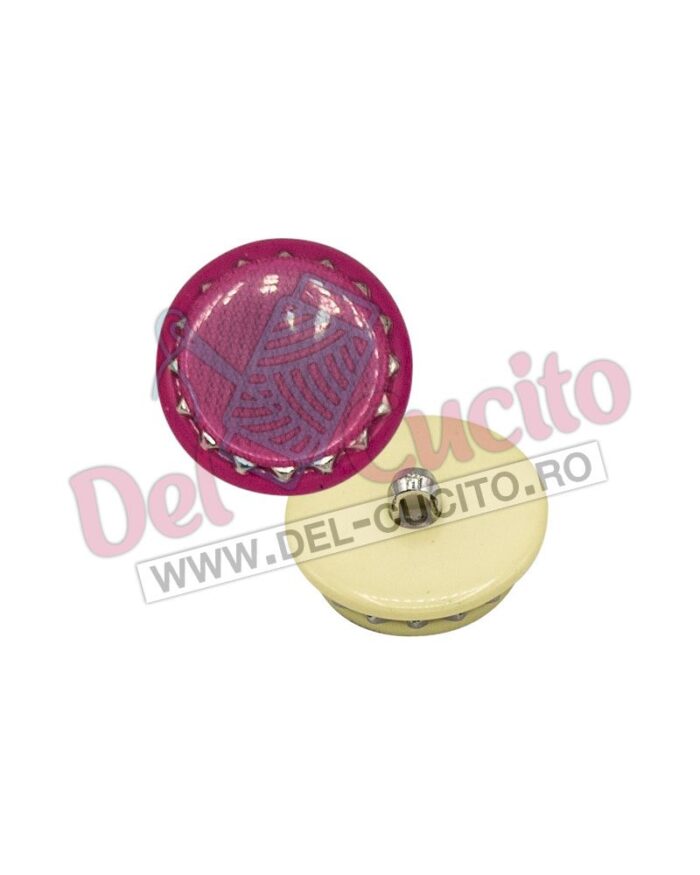 Nasturi din plastic cu picior; nasturi; nasturi plastic; nasture alb; nasturi plastic cu picior 40L-H301-1-9/40-25mm