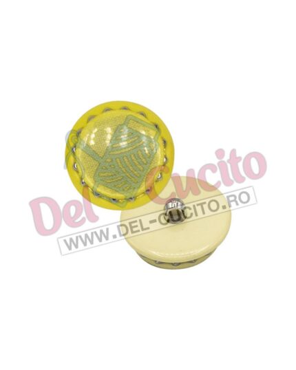 Nasturi din plastic cu picior; nasturi; nasturi plastic; nasture alb; nasturi plastic cu picior 40L-H301-1-9/40-25mm