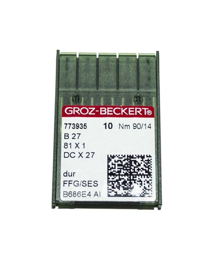 Ace masina de cusut industriala (liniare); ace DCx27; groz-beckert Ace masina de cusut industriala DCx27 Groz-beckert triploc sunt ace specializate pentru utilizare într-o mașină de cusut. Vanzare se face la set.