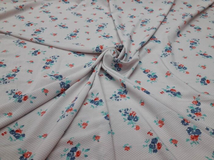 vascoza elastica imprimata cu flori