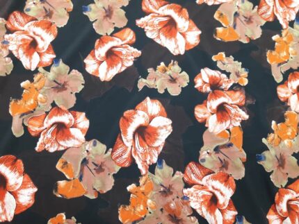 vascoza elastica imprimeu floral