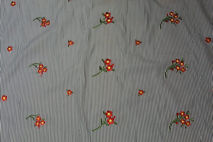 Material textil poplin imprimat 1,5m - imagine 2