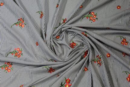 Material textil poplin imprimat 1,5m