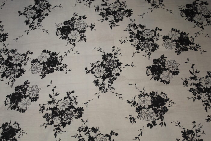 Material textil voal imprimat 1,5m - imagine 2