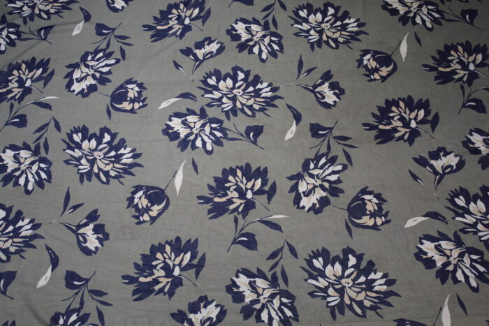 Material textil voal imprimat 1,5m - imagine 2