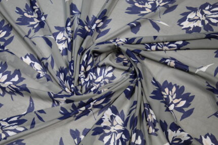 Material textil voal imprimat 1,5m