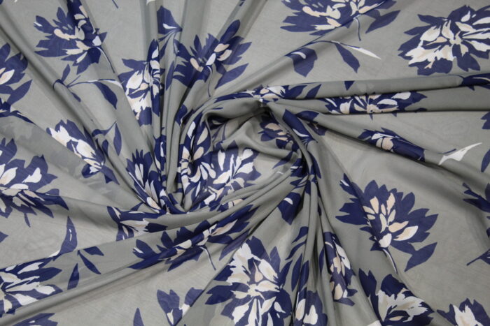 Material textil voal imprimat 1,5m - imagine 1