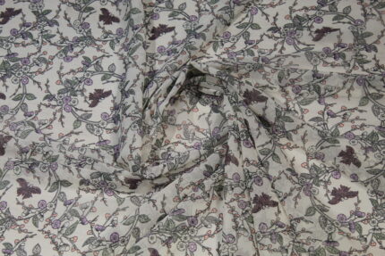 Material textil voal imprimat 1,5m