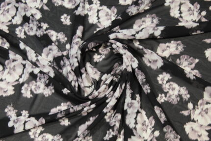 Material textil voal imprimat 1,5m