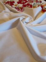 Material textil bumbac satinat cu elastan 1,5m