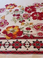 Material textil bumbac satinat cu elastan 1,5m - imagine 2